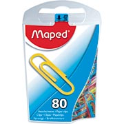 BROCHES CLIPS FDO.MAPED 25MM.BLISTER* 80