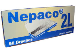 BROCHE NEPACO N.2 LARGO - CAJAx50u.