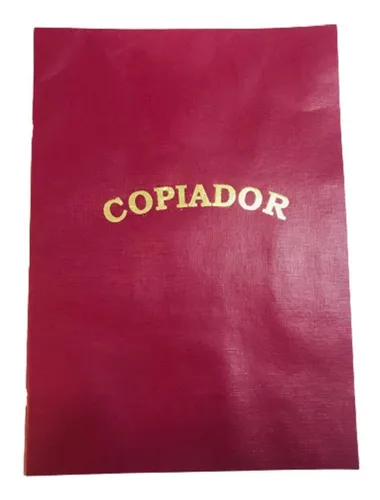 LIBRO RAB COPIADOR FLEX. 48 P. BORDO