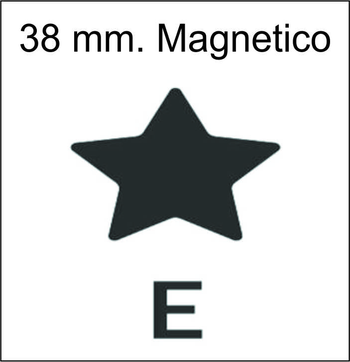SACAB.G.EVA.MAGENTIC.38mm.KM-6615 - E - ESTRELLA
