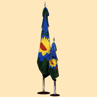 BANDERA BS.AS. CEREMONIA 0.90 X 1.40  GRANDE