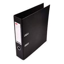 BIBLIORATO CARBEST Fdo.PVC - A4.L8 - NEGRO