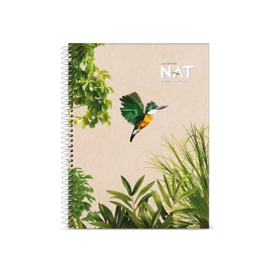 CUADERNO NAT A4 ESPIRAL  70 hojas PUNTO