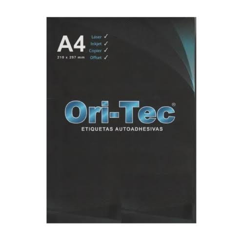 ETIQUETA ORION.A4 - 4101 x 25u  - VERDE
