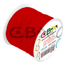 CORDON DE SEDA CBX 100yd. ROJO