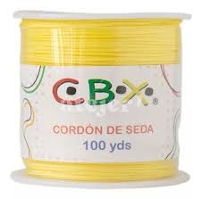 CORDON DE SEDA CBX 100yd. AMARILLO