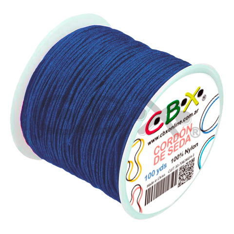 CORDON DE SEDA CBX 100yd. AZUL