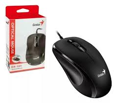 MOUSE GENIUS OPTICO USB 101  NEGRO