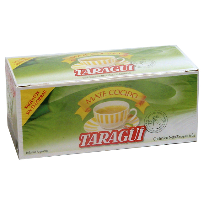 YERBA MATE EN SAQUITO TARAGUI * 25 u.