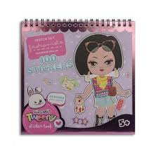 ALBUM IBI STIKERS+STENCIL FASHION