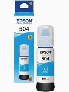 TINTA EPSON T504 CYAN