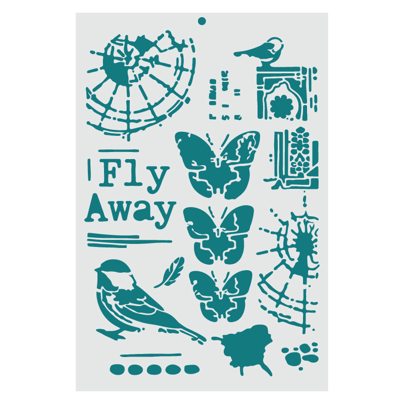 STENCIL HYN 20x30 - STA 168