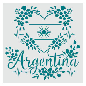 STENCIL HYN 20x20 -   ARGENTINA