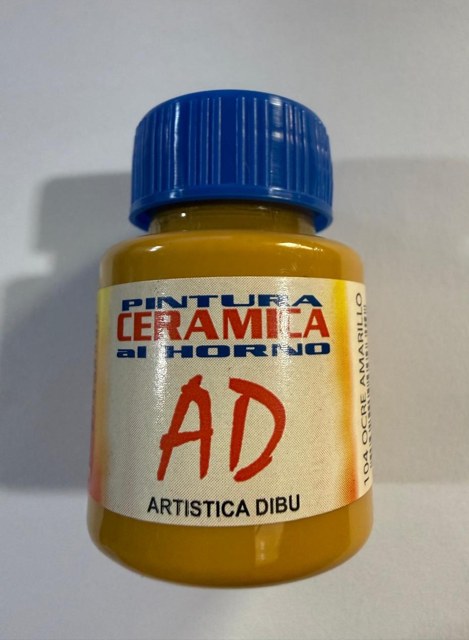 PINTURA AD CERAMICA HOR.- OCRE AMARILLO 104
