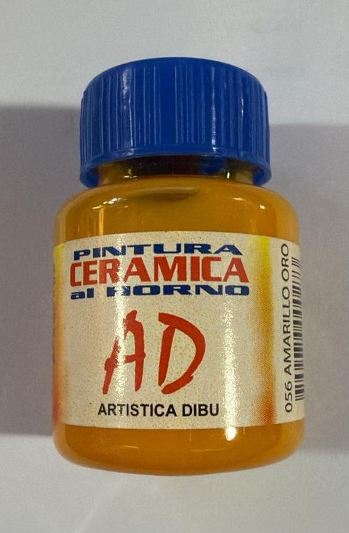 PINTURA AD CERAMICA HOR.- AMARILLO ORO 056