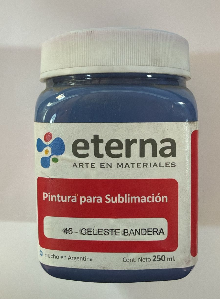 PINTURA SUBLIM.ETERNA 250ml. CELESTE BANDERA