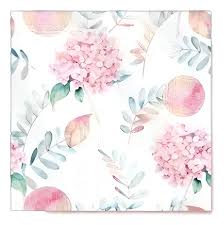 PAPEL COREANO 57x57cm.x1u. ROSA FLOREADO