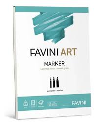 BLOCK FAVINI ART- A4 70gr. MARKET x50 h.