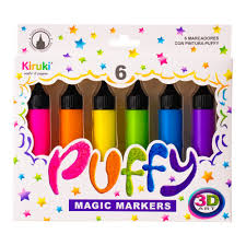 KIRUKI MARCADOR PUFFY 3D 
