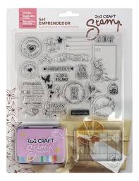 STAMP SET EMPRENDEDOR (SELLO+ALMO+BASE)