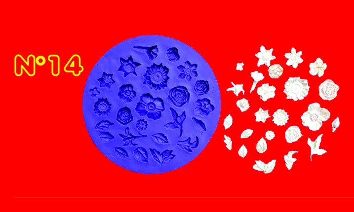 MOLDE SILICONA LK PUNTILLA N.14