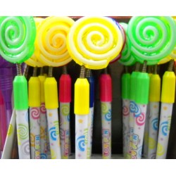BOLIGRAFO CHUPETIN CON LUZ