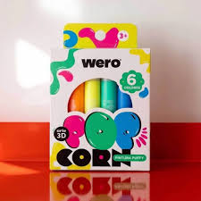 PINTURA PUFF WERO x 6u. POP CORN 
