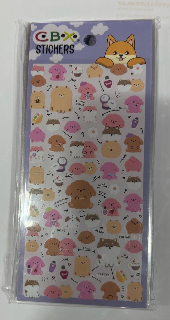STIKER CBX YT ( 8.5zX17cm.)