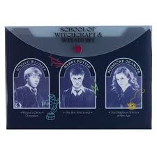 HARRY POTTER SOBRE PVC A5 BOTON 