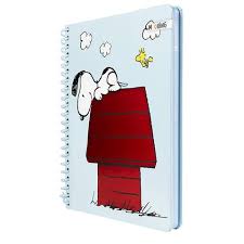 SNOOPY CUADERNO 1/2 OFICIO TD.96h.80gr.