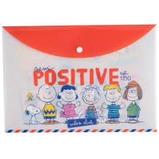 SNOOPY SOBRE PVC A4 BOTON