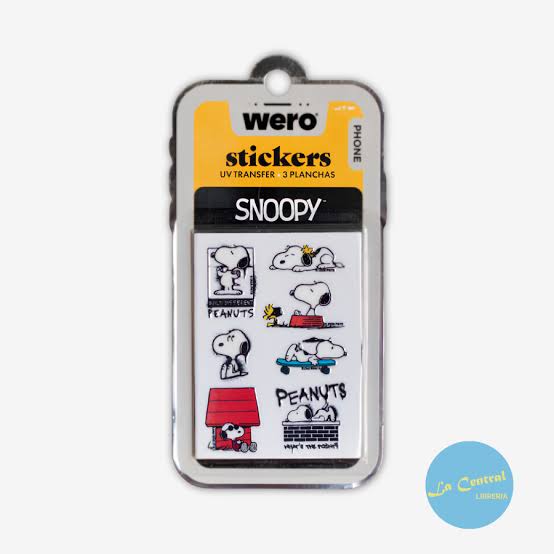 SNOOPY STICKERS CELULARES