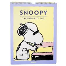 SNOOPY CALENDARIO 2027 - 30x40