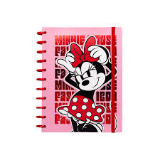 MINNIE MOUSE CUADERNO CARTA DISCO