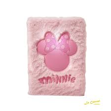 DISNEY MINNIE LIBRETA PLUSH A5