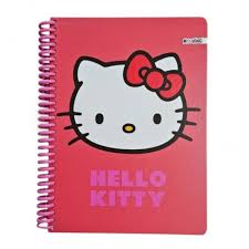 HELLO KITTY CUADERNO PREMIUM CARTA x 96h.=