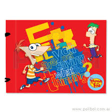PHINEAS % FERB CARPETA N.5 C/CORDON
