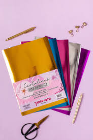 PUNTO CERO CARTULINA A4 METALIZADA x 10u.