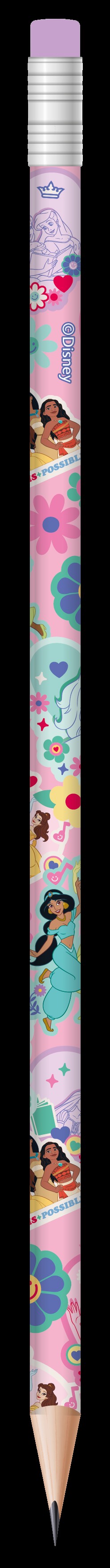 PRINCESAS LAPIZ GRAFITO C/GOMA x1 u.