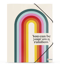 RAINBOW CARPETA 3 SOL.C/ELASTICO