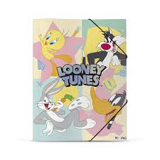 LOONEY-TUNES CARP. 3 SOLAPAS C/ELASTICO