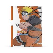 NARUTO CARPETA 3 SOL.C/ELASTICO