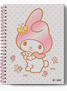 MY MELODY CUADERNO A4.ESP.TD.80=