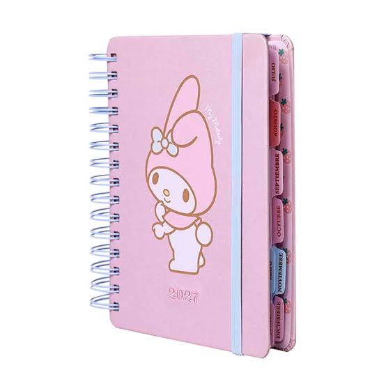 MY MELODY AGENDA MOOVING 2027 HxD 14x20